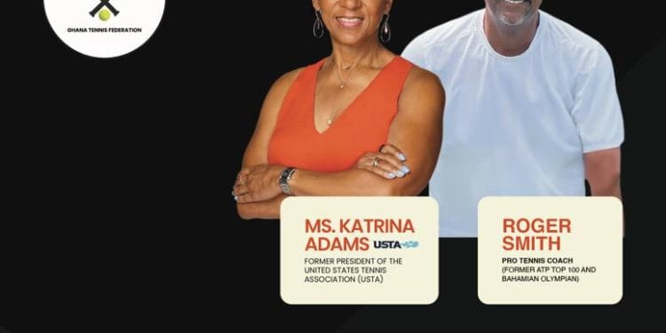 Tennis legends bring expertise to Ghana