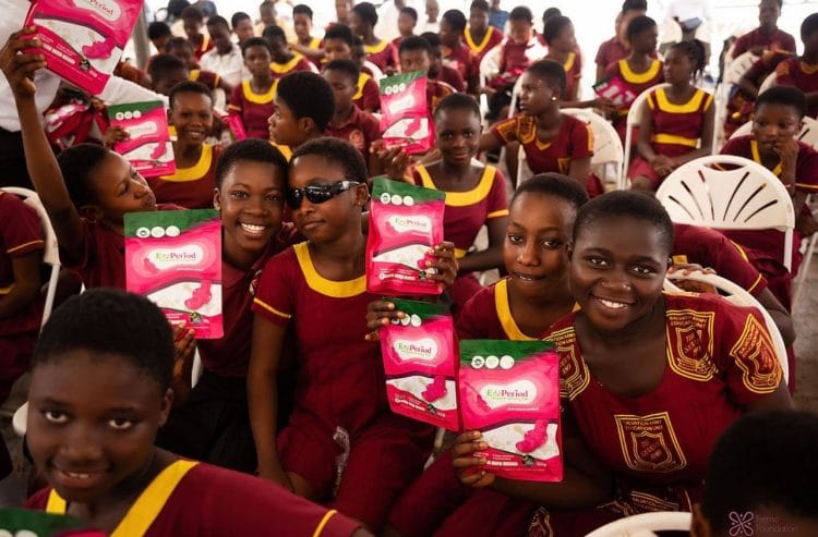 Frema Opare Rolls Out ‘Dignity in Bloom’ …To Support Girls’ Menstrual Health in Ashanti