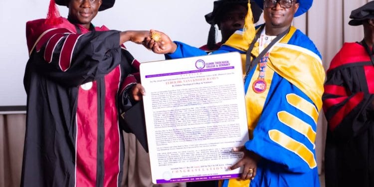 Raycof Group CEO Honored With Honorary Doctorate Degree from Apostolic University, USA   