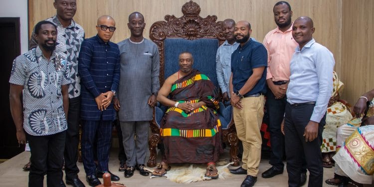Somoco Ghana Presents Gifts to Ga Traditional Council for Homowo Festival