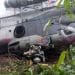 Breaking News: Military Helicopter crashes in Ashanti Region