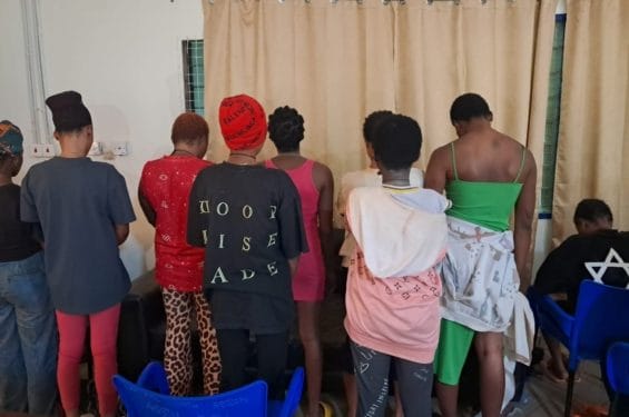 39 Nigerians arrested in sex trafficking sting which uncovered horrific abuses