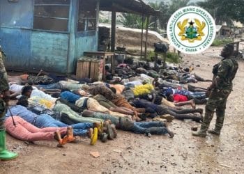 NAIMOS Raids ‘Gangway’ Galamseyers’ Hideout