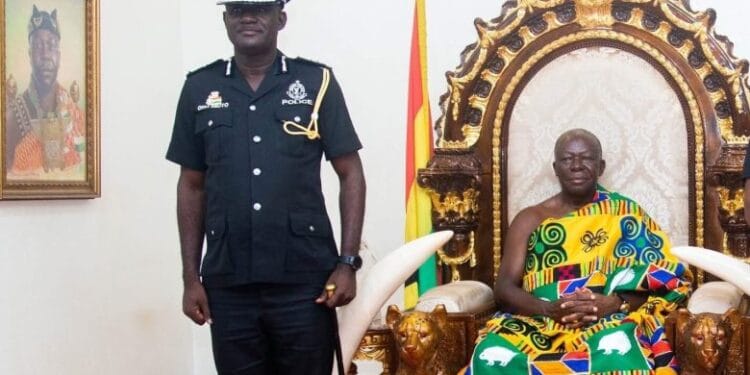 ‘Hands Off Land and Chieftaincy Disputes’ – Asantehene Warns New Ashanti Regional Police Commander