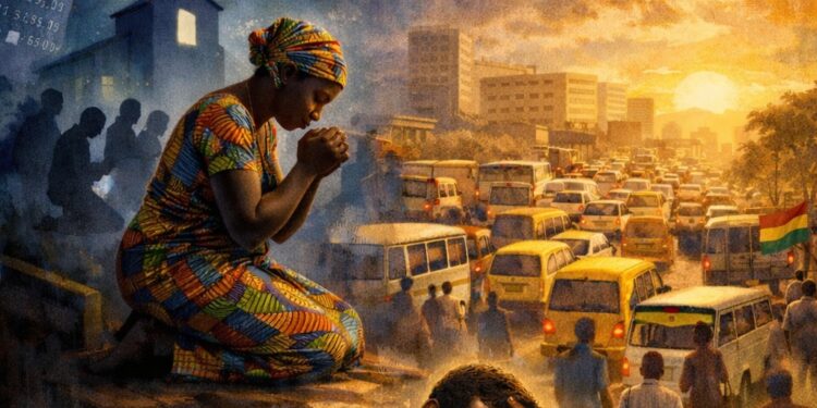 The Quiet Ledger: How Midnight Prayers Bankrupt Ghana’s Daytime Economy