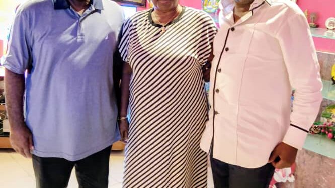 JOHN BOADU VISITS KWABENA AGYEPONG AND PROFESSOR MIKE OQUAYE 