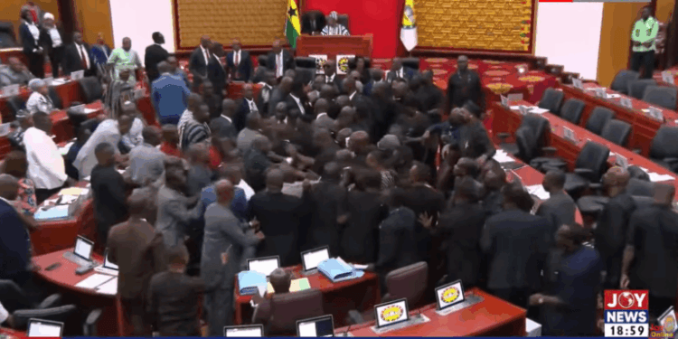 Minority, Majority Clash In Parliament Over Kpandai Seat Saga