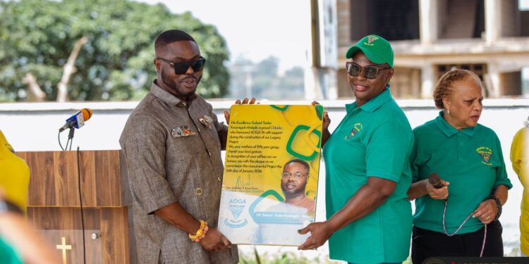 AOGA 1976 Commissions Legacy Project at Aburi Girls, Honoured by Gabriel Tanko Kwamigah
