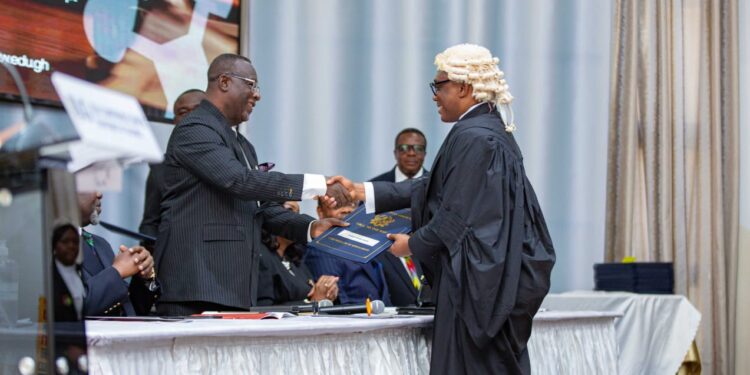 Hon. George Mireku Duker Called to the Bar