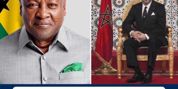 President Mahama Welcomes Moroccan Foreign Minister -Reaffirms Strong Ghana–Morocco Relations