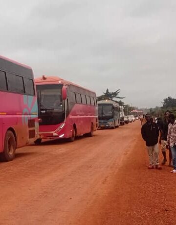 Galamsey Anger: Atronie Chiefs Block Newmont Workers’ Buses