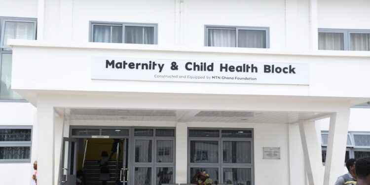MTN GHANA FOUNDATION’S 60-BED MATERNITY AND CHILD HEALTH BLOCK TRANSFORMS MATERNAL HEALTHCARE IN KETA