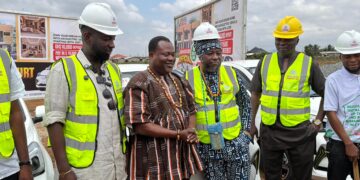 AFRO-ARAB PRESIDENT CUTS SOD FOR BLAKK RASTA 30-UNIT HOUSING PROJECT