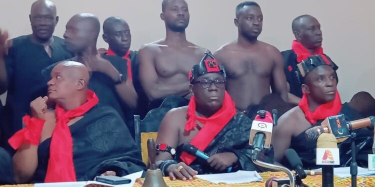 Denkyira Chiefs Declare War …Demand Removal of DCE, DCOP Acquaye
