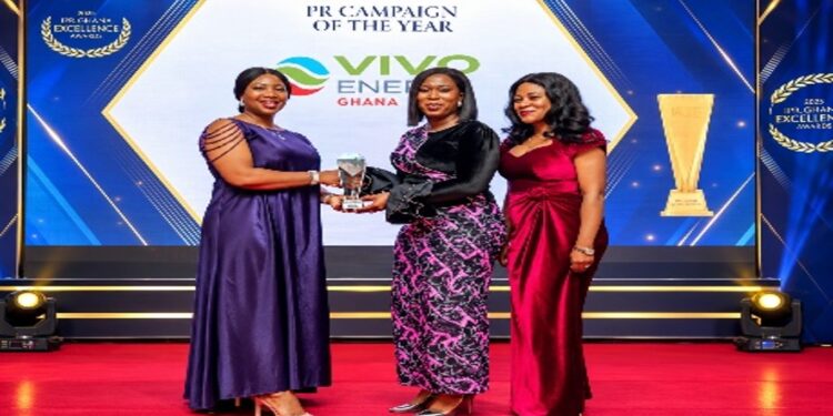 Vivo Energy Ghana PLC Leads the Pack with Quadruple Win at National PR and Communications Excellence Awards